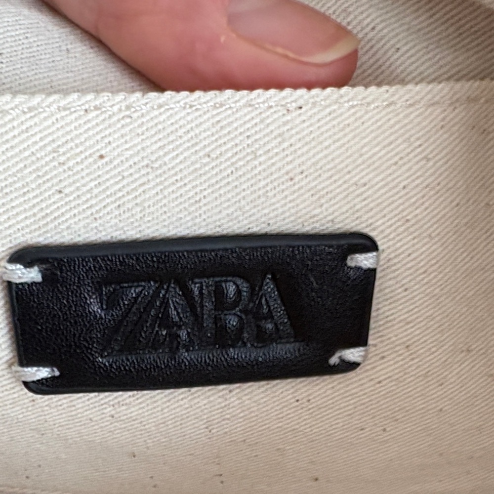 Zara Straw Crossbody Bag - Picture 2 of 4